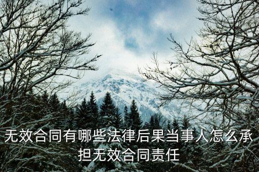 合同法失效后用什么法律，合同無(wú)效的法律規(guī)定