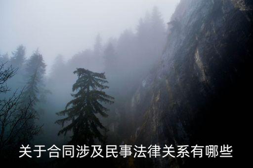 合同及相關(guān)法律文件有哪些，組成合同的主要文件都有什么