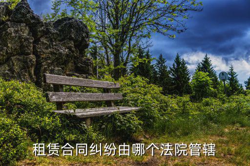 租賃合同糾紛由哪個法院管轄