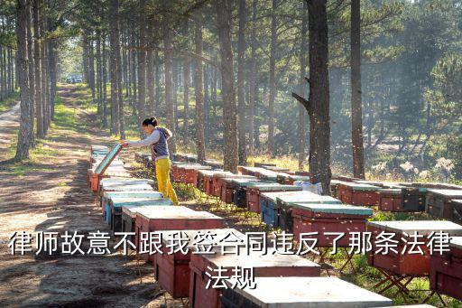 不給合同違反哪個法律法規(guī)，村里承包土地不給簽合同應(yīng)犯哪條法律