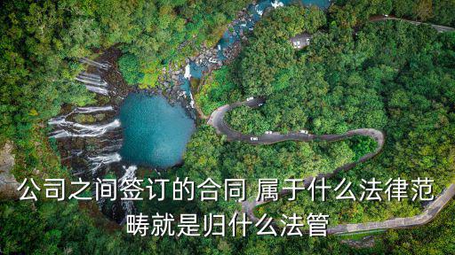 公司之間簽訂的合同 屬于什么法律范疇就是歸什么法管