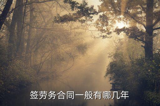 多少年的簽勞務(wù)合同有法律，幾歲簽的合同有法律效益