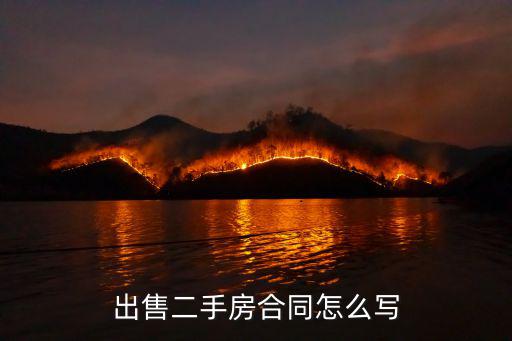 二手房買(mǎi)賣(mài)合同協(xié)議書(shū)模板，出售二手房合同怎么寫(xiě)