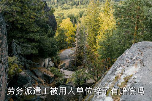 勞務派遣工被用人單位辭了有賠償嗎