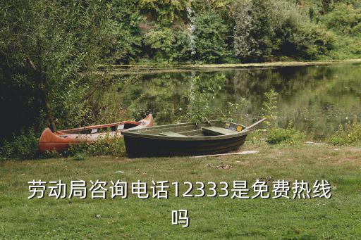 勞動局咨詢電話12333是免費熱線嗎
