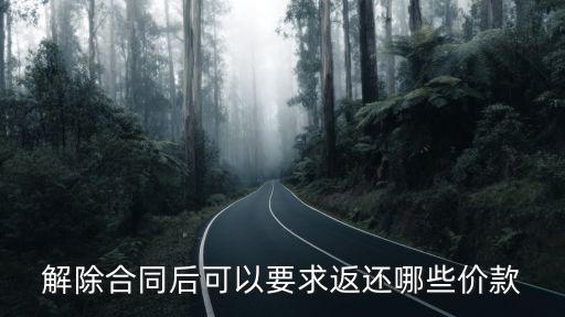合同解除后返還財(cái)產(chǎn)的法律規(guī)定，合同解除后的返還金錢義務(wù)能否先息后本