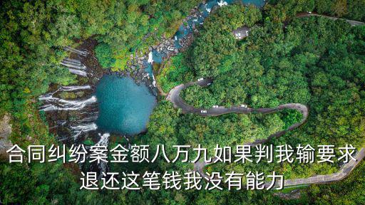 合同糾紛無力償還會坐牢嗎，無力償還賠償需要坐牢嗎