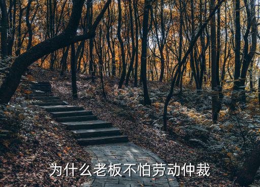 為什么老板不怕勞動仲裁