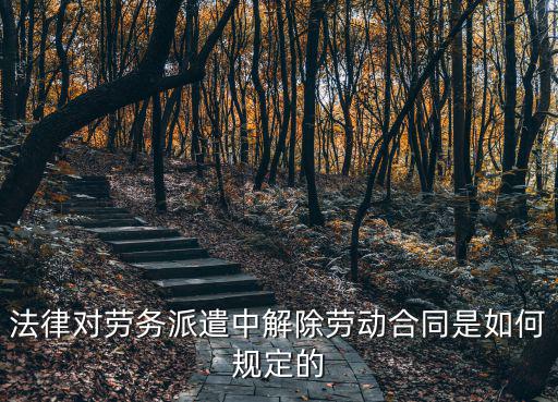 勞務(wù)合同法律法規(guī)辭退，法律對勞務(wù)派遣中解除勞動合同是如何規(guī)定的