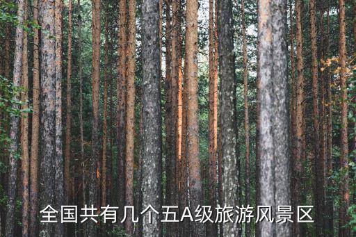 全國(guó)共有幾個(gè)五A級(jí)旅游風(fēng)景區(qū)