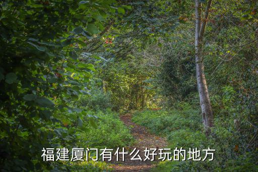 福建廈門有什么好玩的地方