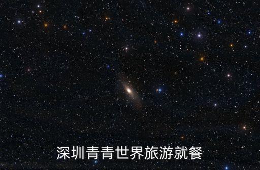深圳青青世界旅游就餐