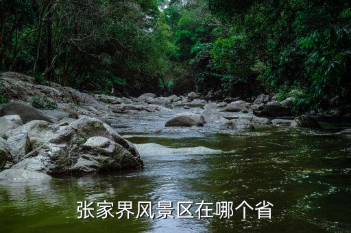 張家界風(fēng)景區(qū)在哪個省