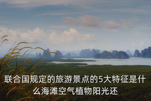 聯(lián)合國規(guī)定的旅游景點的5大特征是什么海灘空氣植物陽光還