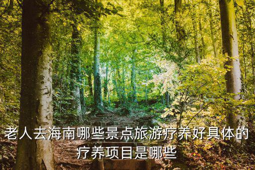 老人去海南哪些景點(diǎn)旅游療養(yǎng)好具體的療養(yǎng)項(xiàng)目是哪些