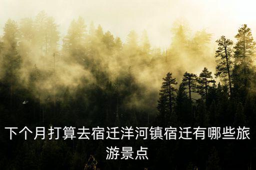 下個(gè)月打算去宿遷洋河鎮(zhèn)宿遷有哪些旅游景點(diǎn)