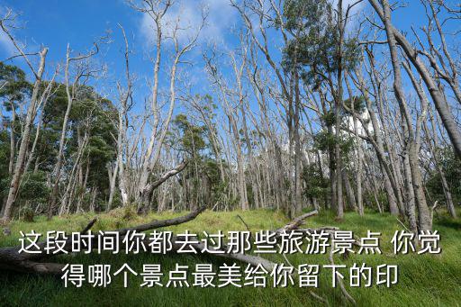 這段時間你都去過那些旅游景點 你覺得哪個景點最美給你留下的印
