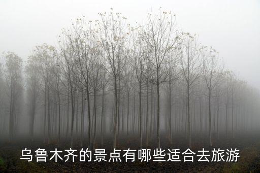 烏魯木齊的景點有哪些適合去旅游