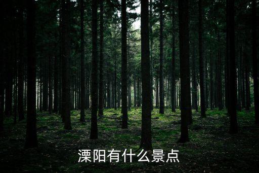 溧陽周邊有哪些旅游景區(qū)，溧陽有那些景點(diǎn)