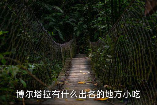 博爾塔拉有什么出名的地方小吃