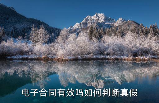 電子合同辨別真?zhèn)危娮雍贤行崛绾闻袛嗾婕?/></a></span><span id=