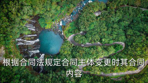 根據(jù)合同法規(guī)定合同主體變更時(shí)其合同內(nèi)容