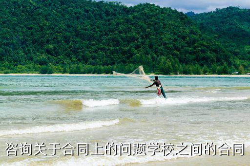 咨詢關(guān)于合同上的問(wèn)題學(xué)校之間的合同