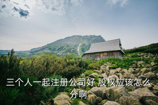 三人合伙最佳股份分配，三個人一起注冊公司好 股權應該怎么分啊