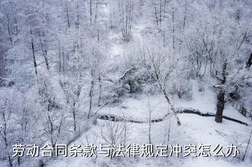 勞動(dòng)合同條款與法律規(guī)定沖突怎么辦