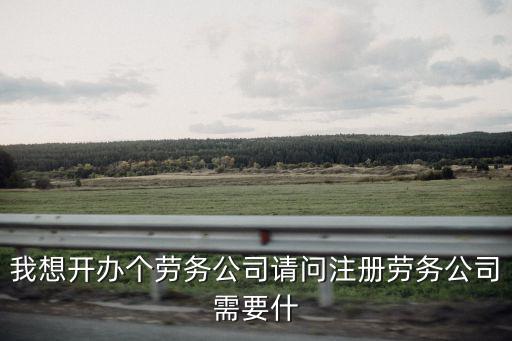 我想開辦個(gè)勞務(wù)公司請(qǐng)問注冊(cè)勞務(wù)公司需要什