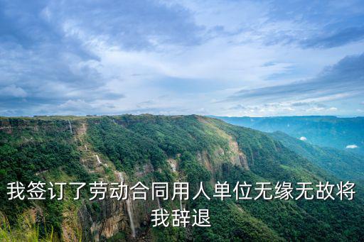 如果簽了合同無(wú)故辭退怎么辦，無(wú)緣無(wú)故被辭退怎么辦