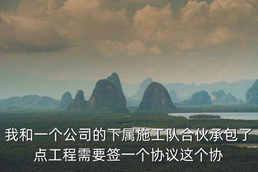 工程合伙人合同協(xié)議書范本，工程合伙協(xié)議