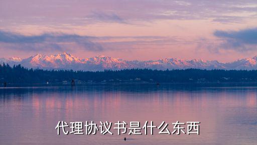 代理合同協(xié)議，代理商合同