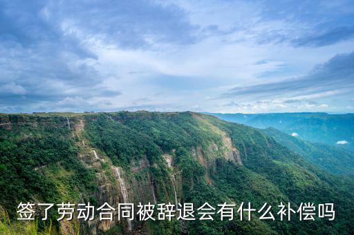 簽勞務合同被辭退應該有補償嗎一，被辭退勞務工有補償嗎
