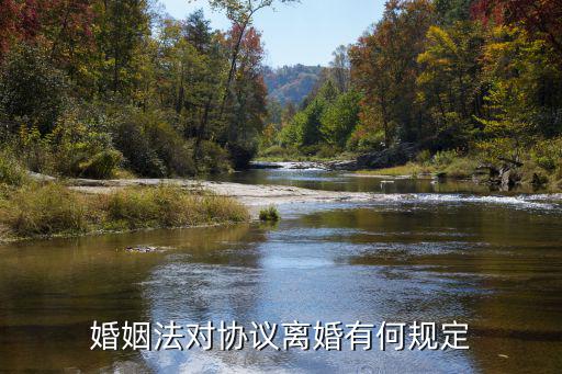 婚姻法對協(xié)議離婚有何規(guī)定