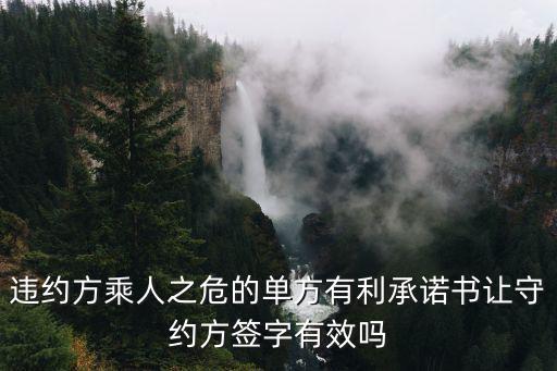 合同違約承諾書，違約承諾書最高違約承諾額度有沒有跟制