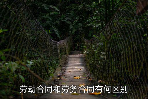 簡(jiǎn)述勞動(dòng)合同與勞務(wù)合同的區(qū)別，勞動(dòng)合同和勞務(wù)合同有哪些主要區(qū)別
