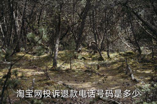 網(wǎng)課退費(fèi)投訴電話，淘寶網(wǎng)退款投訴電話號(hào)碼