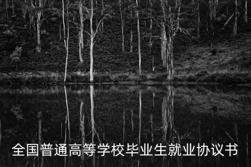 高校畢業(yè)生就業(yè)合同，大學(xué)生自主就業(yè)協(xié)議書
