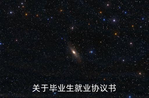 關(guān)于畢業(yè)生就業(yè)協(xié)議書(shū)