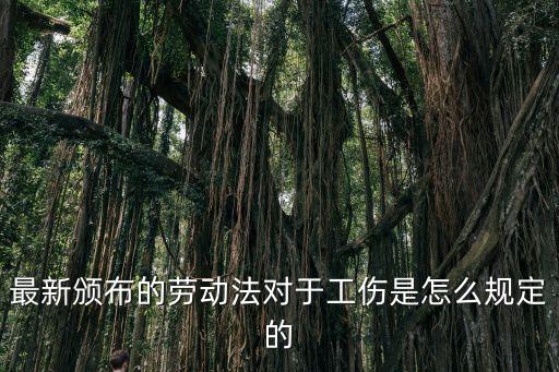 最新頒布的勞動法對于工傷是怎么規(guī)定的