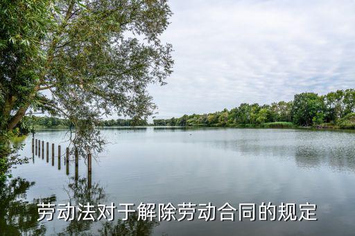勞動合同法解除勞動合同規(guī)定，勞動者解除勞動合同的規(guī)定