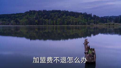 加盟公司不退加盟費(fèi)怎么辦，加盟商不肯退錢應(yīng)該怎么處理解決