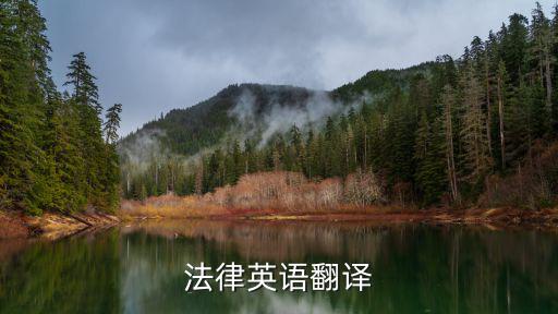 法律英語(yǔ)翻譯技巧與實(shí)例pdf，菜鳥(niǎo)請(qǐng)教一個(gè)法律英語(yǔ)短句的翻譯方法