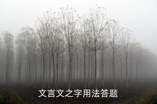 文言文中之字的用法口訣，文言文之的用法