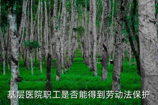 醫(yī)院有勞動法嗎，基層醫(yī)院職工是否能得到勞動法保護