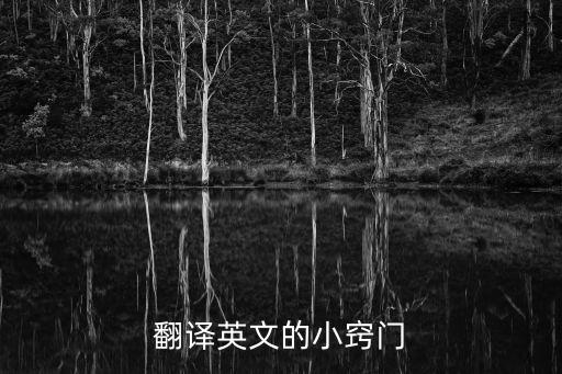 英語翻譯十大技巧有哪些，英語翻譯技巧
