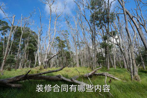 簡(jiǎn)易 裝修合同，簡(jiǎn)單的裝飾合同