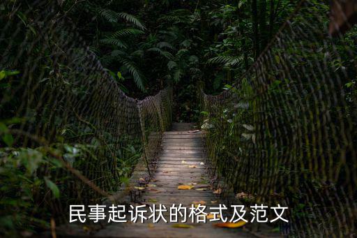 個人民事訴訟書模板，民事訴書怎么寫