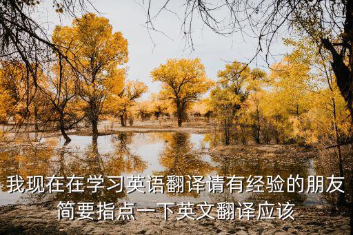 英語翻譯小技巧，英語翻譯技巧